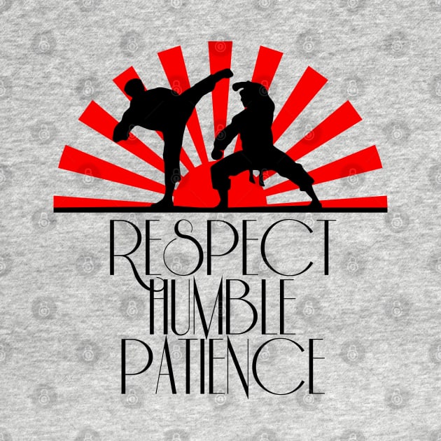 Tae Kwon Do - Respect, Humble, Patience by WaltTheAdobeGuy